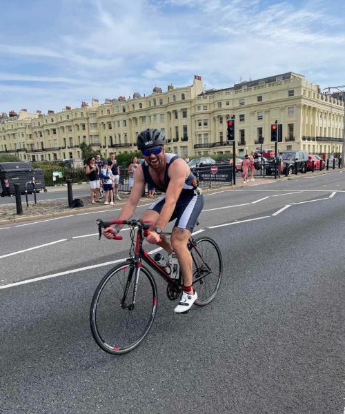 Over £2000 raised at Brighton and Hove Triathlon